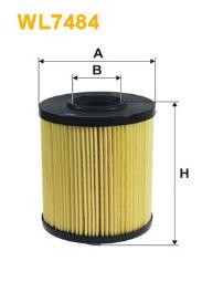 FILTR OLEJU RENAULT DIESEL 3,0DCI 06- /ESPACE IV,VEL SATIS/ WIX WIX WL7484