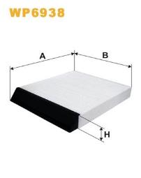 FILTR KABINY RENAULT /MEGANE/ 99- WIX WIX WP6938