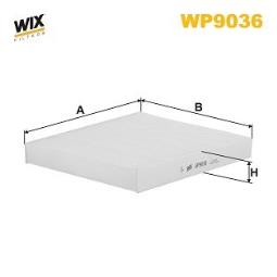 FILTR KABINY SKODA FABIA 99- WIX WIX WP9036