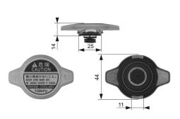 KOREK ZBIOR.WYR.AUDI 1,4-3,2 98-        /1,4BAR-20PSI/ /A3,A4,A5,IBIZA,LEON,FABIA,OCTAVIA/ GATES RC228