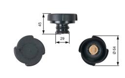 KOREK CHŁODNICY BMW 1,6-6,0 85-         /2,0BAR-30PSI/ /3,5,7,8,X3,X5,Z3,Z4/ GATES RC204