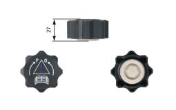 KOREK CHŁODNICY PEUGEOT 1,0-2,2 96-     /1,4BAR-20PSI/ /106,206,207,307,PARTNER,C2,C3,C4/ GATES RC218