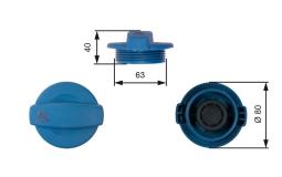 KOREK ZBIOR.WYR.AUDI 1,8-4,2 95-        /1,4BAR-20PSI/ /A4,A6,A8/ GATES RC237
