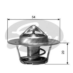 TERMOSTAT PEUGEOT 1,6-1,9 87- 82" GATES TH 00182 G4