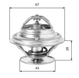 TERMOSTAT AUDI 3,7-4,2 V8 98-02 87" GATES TH 05586 G1