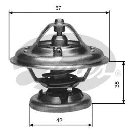 TERMOSTAT DB 124D 85" GATES TH 12685 G1