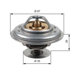 TERMOSTAT VW 5CL 2,0-2,3 81-96 GATES TH 13287 G1
