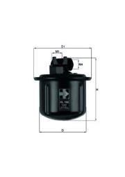 FILTR PALIWA HONDA BENZ. 1,6-2,0 16V KNECHT KL108