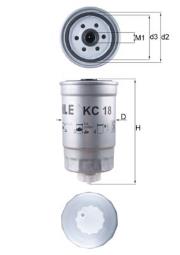 FILTR PALIWA VW DIESEL -85 /WKRĘCANY/ KNECHT KC18