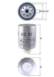 FILTR PALIWA CITROEN DIESEL 1,4 KNECHT KC51