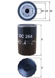FILTR OLEJU AUDI BENZ. 2,6-2,8E KNECHT OC264