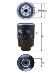 FILTR PALIWA MITSUBISHI DIESEL,MAZDA 626 KNECHT KC46