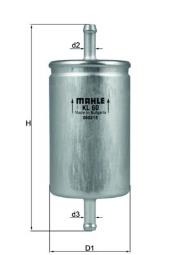 FILTR PALIWA VW BENZ. 1,4-1,6 94-       /POLO/ KNECHT KL60
