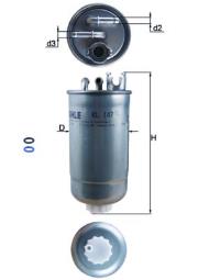 FILTR PALIWA VW DIESEL 96- /GOLF,OCTAVIA/ KNECHT KL147D
