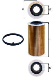 FILTR OLEJU SKODA DIESEL 1,6-2,0TDI 08- /OCTAVIA,PASSAT/ KNECHT OX388D
