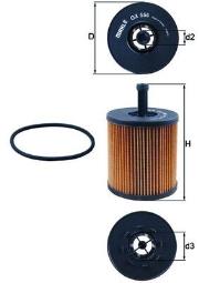 FILTR OLEJU VW DIESEL PHAETON/TOUAREG 5,0TDI V10 02- KNECHT OX556D