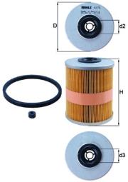 FILTR PALIWA OPEL DIESEL 1,7-2,0TDI     98- KNECHT KX78D
