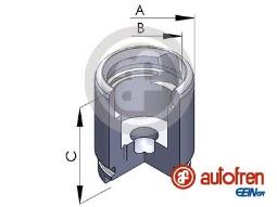 TŁOCZEK ZACISKU HAM./TYŁ/ ERT / AUTOFREN D025258