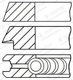 PIERŚ.TŁ.AUDI 1,8T @81*1,5*1,75*2 99- FEDERAL 08-115900-00