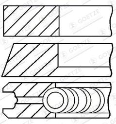 PIERŚ.TŁ.VW 1.9TDI 79.50MM FEDERAL 08-433000-00