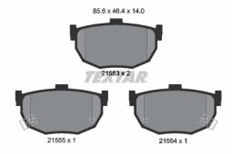 KLOCKI HAM./TYŁ/ NISSAN MAXIMA -92 TEXTAR 2155301