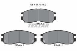 KLOCKI HAM./PRZ/ MITSUBISHI GALANT TEXTAR 2164701
