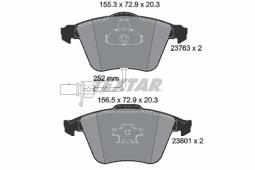 KLOCKI HAM./PRZ/ AUDI A4,A6 03- TEXTAR 2376302