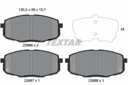 KLOCKI HAM./PRZ/ KIA CARENS II 02- TEXTAR 2396601