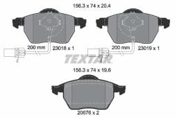 KLOCKI HAM./PRZ/ /TEXTAR/ TEXTAR 2301881