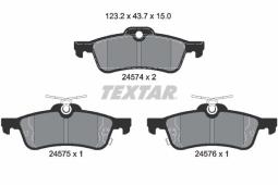 KLOCKI HAM./TYŁ/ TOYOTA YARIS 06- TEXTAR 2457401