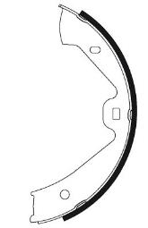 SZCZĘKI HAM.PORSCHE CAYENNE 3,0-4,8T 10- /210X30/ TEXTAR 91074700