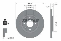 TARCZA HAM. /TEXTAR/ TEXTAR 92089103