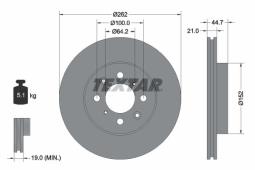 TARCZA HAM. /TEXTAR/ TEXTAR 92060900