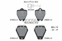 KLOCKI HAM./PRZ/ AUDI A8 2,8 TEXTAR 2145201