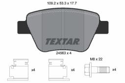 KLOCKI HAM./PRZ/ /TEXTAR/ TEXTAR 2456301