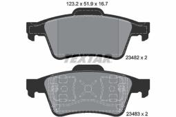 KLOCKI HAM./TYŁ/ NISSAN PRIMERA 02- TEXTAR 2348202