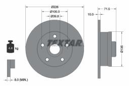 TARCZA HAM. /TEXTAR/ TEXTAR 92057200