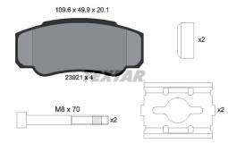 KLOCKI HAM./TYŁ/ FIAT DUCATO 10,14 01- TEXTAR 2392101