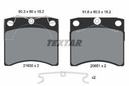 KLOCKI HAM./PRZ/ VW T4 15CALI /WENT./ TEXTAR 2163501