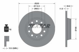 TARCZA HAM. /TEXTAR/ TEXTAR 92106303