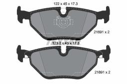 KLOCKI HAM./TYŁ/ BMW 5 95- /E39/ TEXTAR 2169103