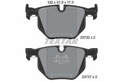 KLOCKI HAM./TYŁ/ BMW 5 03- TEXTAR 2373201