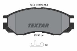 KLOCKI HAM./PRZ/ MITSUBISHI L200,L300 TEXTAR 2329002