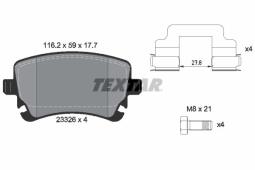 KLOCKI HAM./TYŁ/ AUDI A6 1,8-2,7 04- TEXTAR 2332601