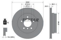 TARCZA HAM. /TEXTAR/ TEXTAR 92154903