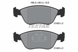 KLOCKI HAM./PRZ/ VOLVO C70 2,0-2,3 97- TEXTAR 2149201
