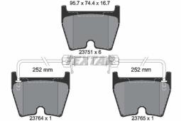 KLOCKI HAM./PRZ/ /TEXTAR/ TEXTAR 2375101
