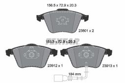 KLOCKI HAM./PRZ/ AUDI S3 2,0 06- /4WD/ TEXTAR 2380101