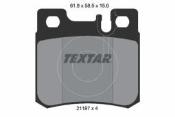 KLOCKI HAM./TYŁ/ DB W210 95- /E/ 2,0-2,3 TEXTAR 2119701