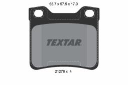 KLOCKI HAM./TYŁ/ PEUGEOT 406 TEXTAR 2127803